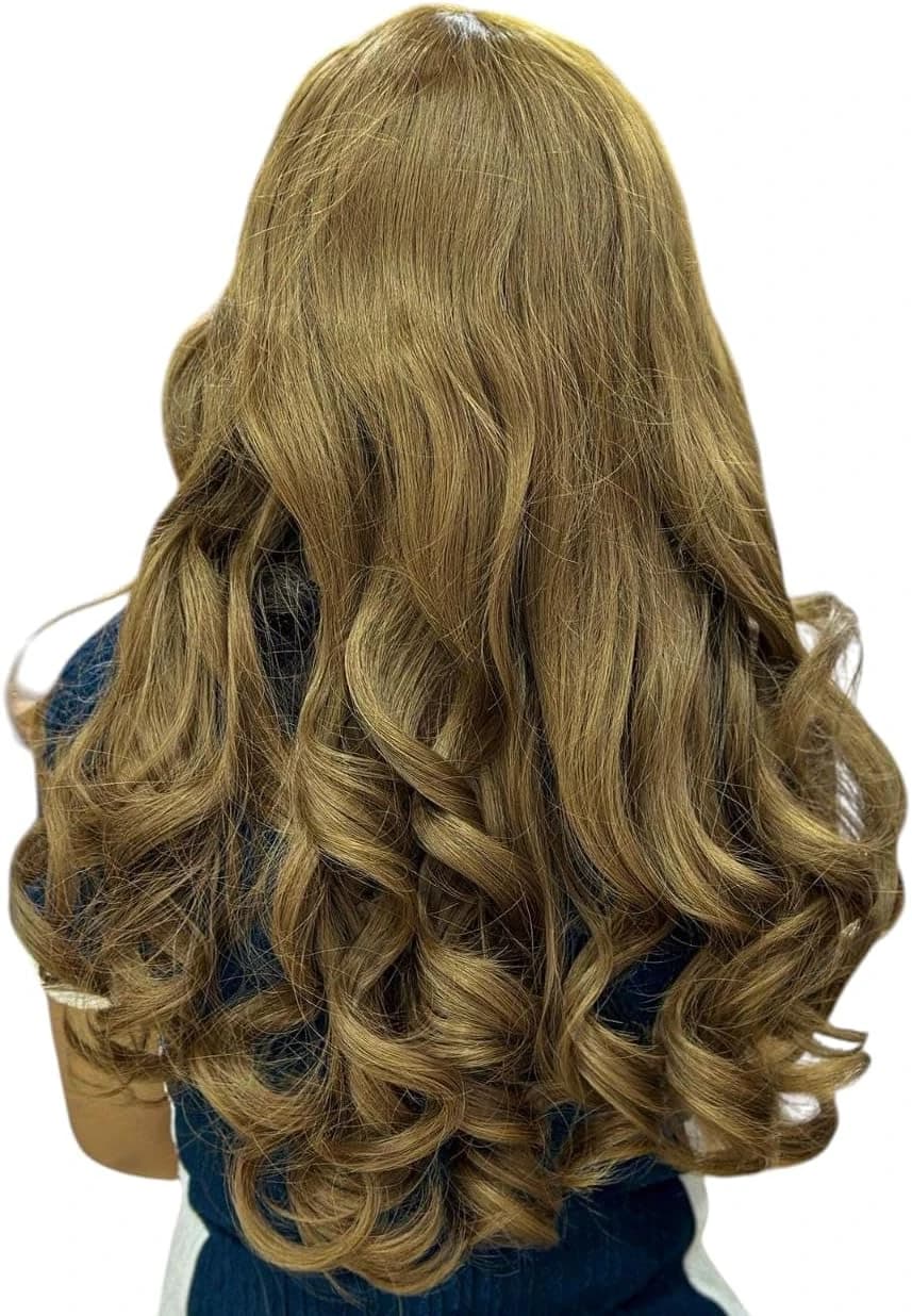 Brown Wig for Women with Blonde Highlights – Long wavy, natural looking.  