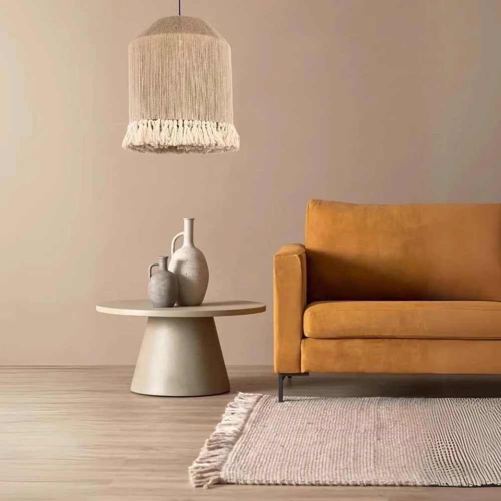 Bohemian ceiling chandelier, 40x45 cm - Beige