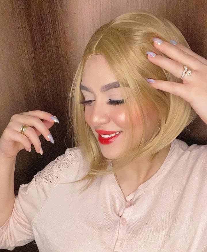 DILLARDS Premium Blonde Bob Wig, Shoulder Length Synthetic Hair, Natural Looking