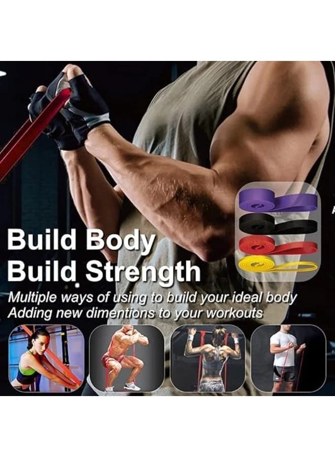 Strength Heavy Duty Resistance Stretch Loop Bands for Powerlifting Workout