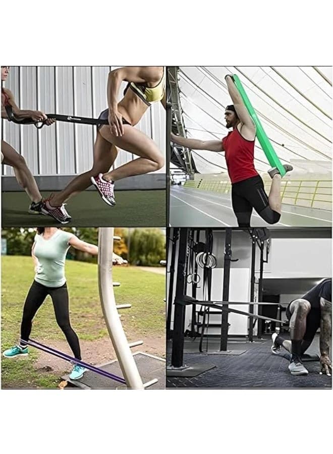 Strength Heavy Duty Resistance Stretch Loop Bands for Powerlifting Workout