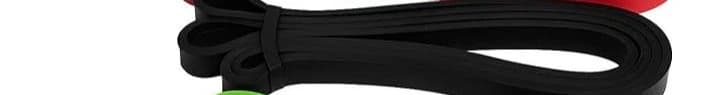 Exercise Fitness Bands for Strength Training and Workout - Black