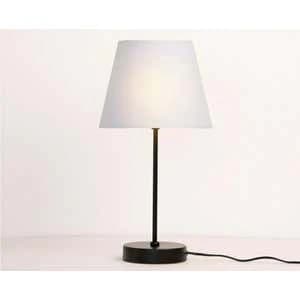 TBS Fabric Modern Table Lamp, 45 ×23 cm - Off White