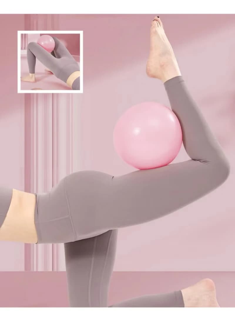 25cm Mini Pilates Ball, Short Pilates Ball for Running and Non-Slip, Home Yoga 