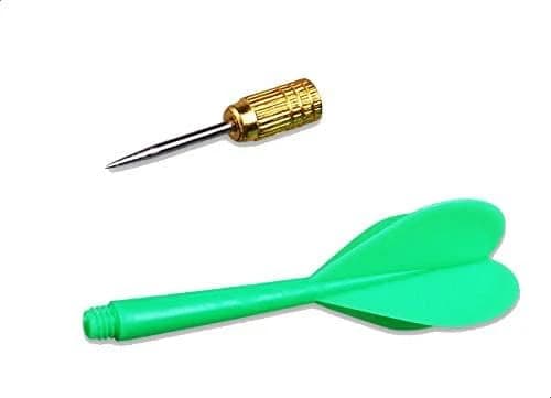 6-piece darts set - multi-colored