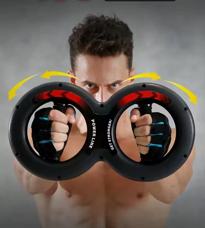 8-Shaped Hand Grip Strengthener and Arm Exerciser – 20kg Wrist and Forearm 