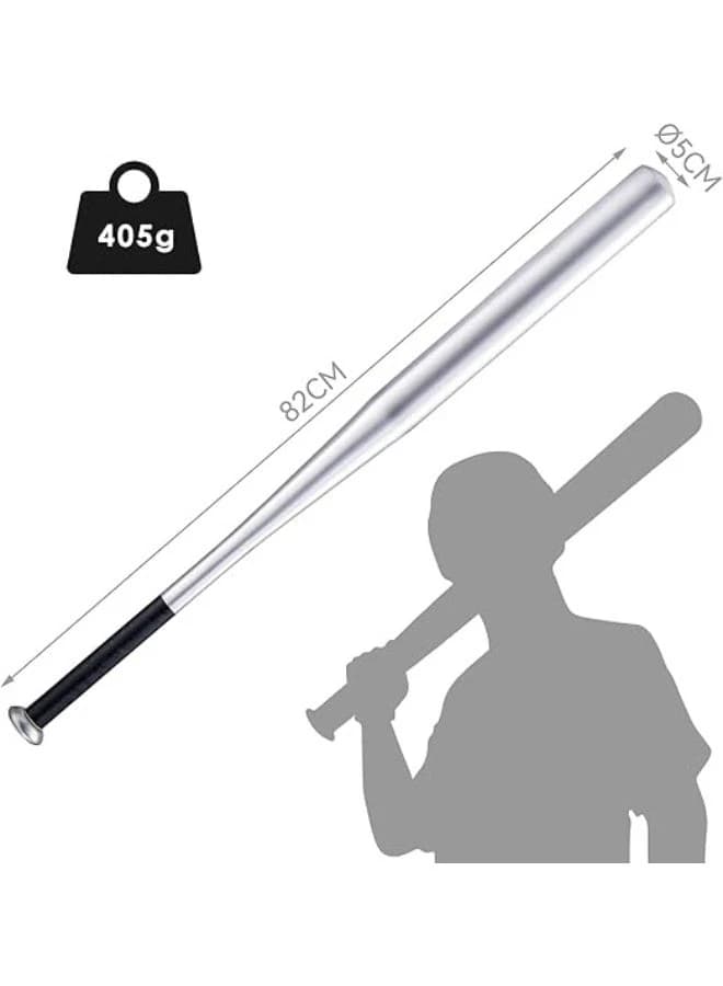 82cm Baseball Bat for Softball, Everyday Recreation, and Athletes (Aluminum, 405