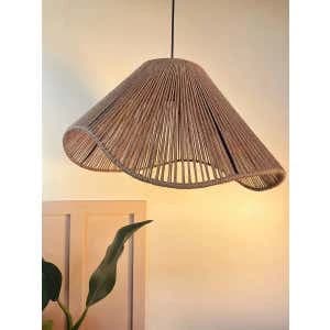 Bohemian ceiling chandelier, 45x30 cm - Beige