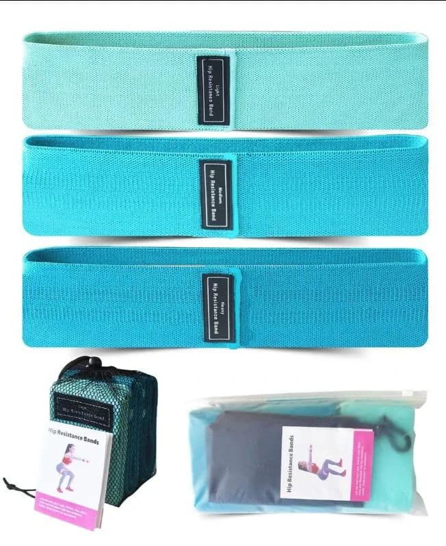 Anti-Slip Hips bands for Women and Men, Exercises bands for Hips and Legs - Glut