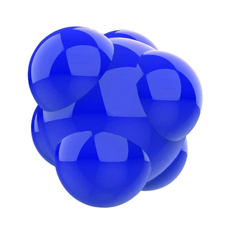 Ball, Sports Speed and Agility Training Ball, Six Sided High Rebound Rubber 