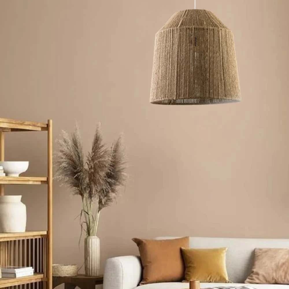 Bohemian ceiling chandelier, 45x45 cm - Beige