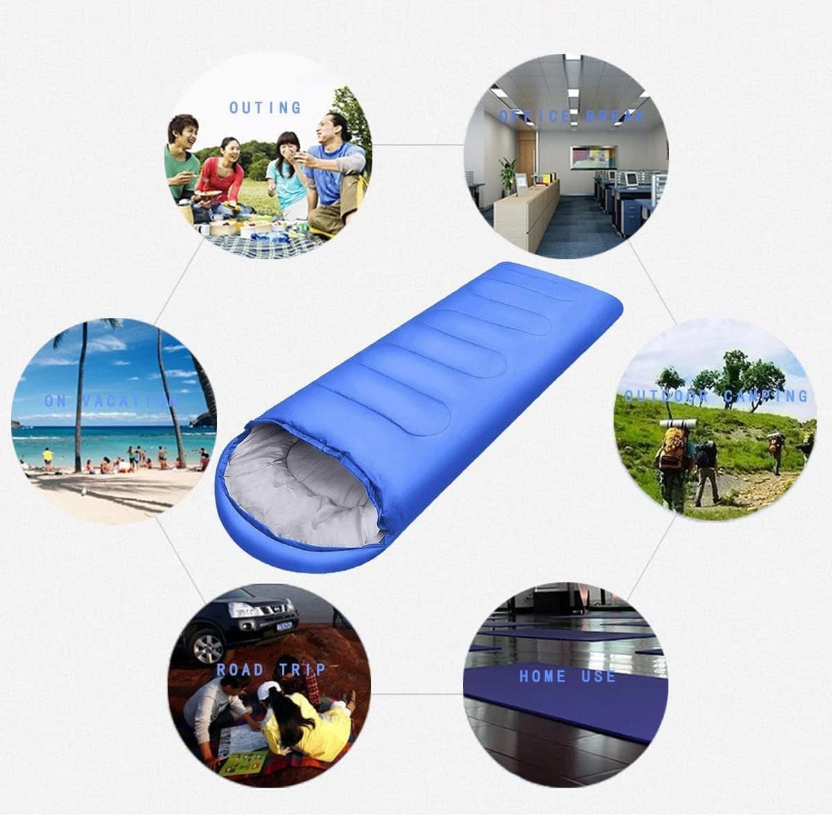 Camping sleeping bag - Lightweight sleeping bag for adults, boys, and girls 