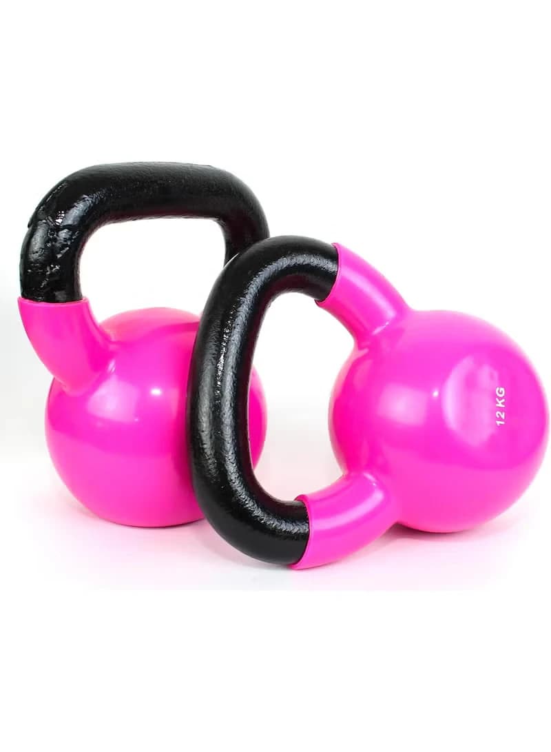 Cast iron kettlebell for full body workouts and strength training, weightlifting