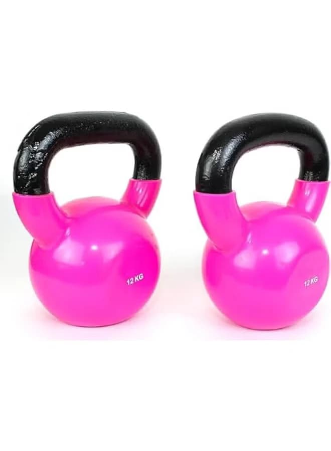 Cast iron kettlebell for full body workouts and strength training, weightlifting