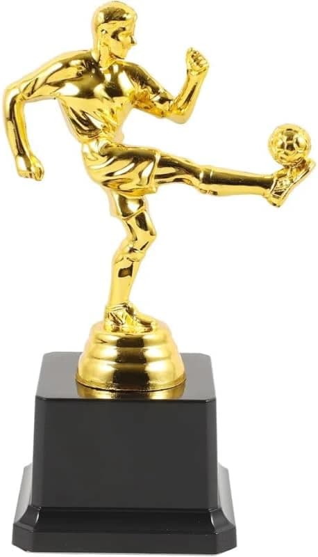 Classic Gold Football Championship Trophy, with Sturdy Base - Perfect for School