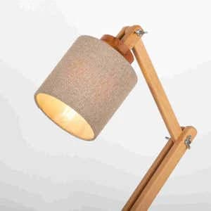 أباجورة ترابيزة مودرن قماش TBS – 60×15 سم لون أوف وايت