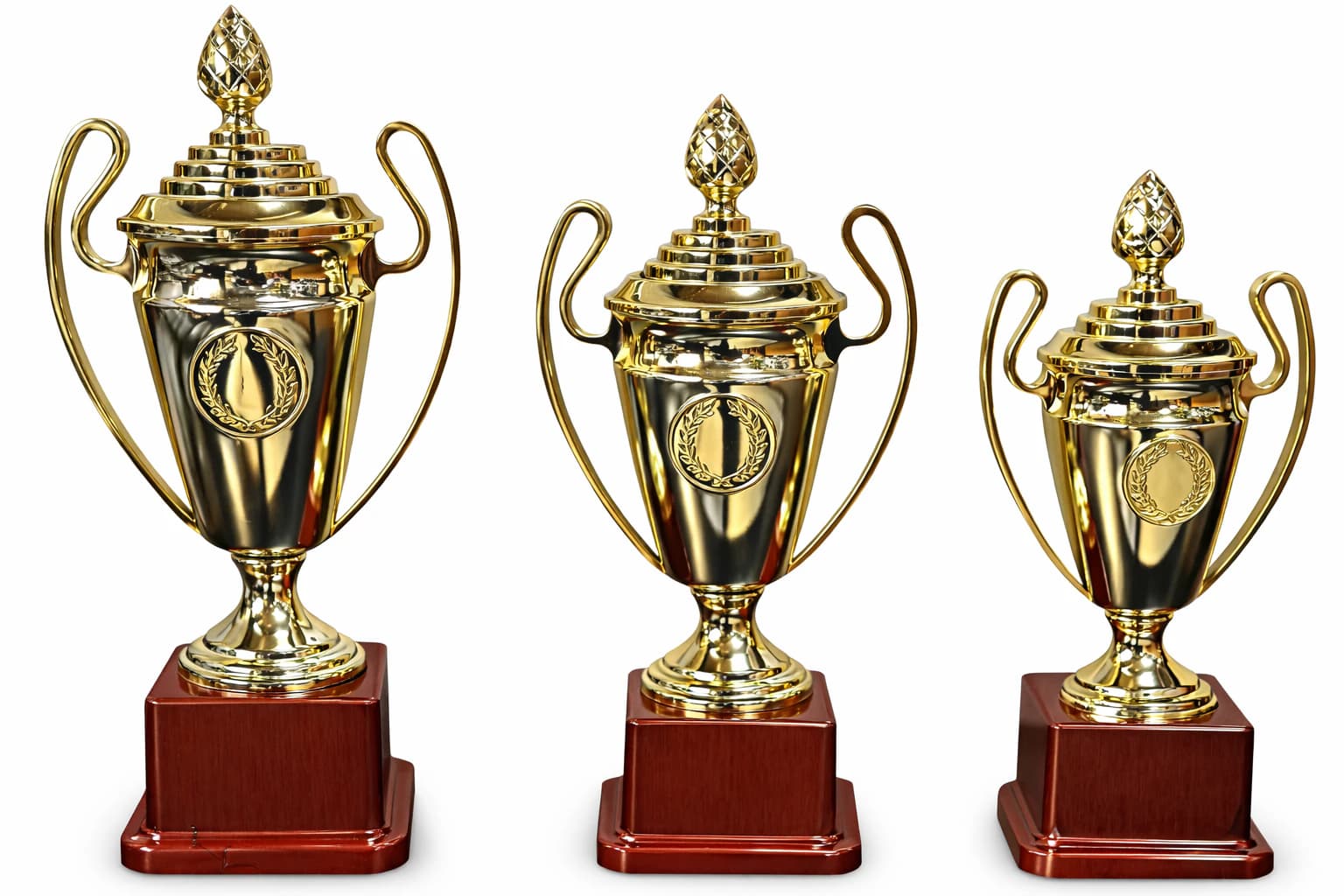 Commemorative Cup - an award and prize for champions and sports fans, gold