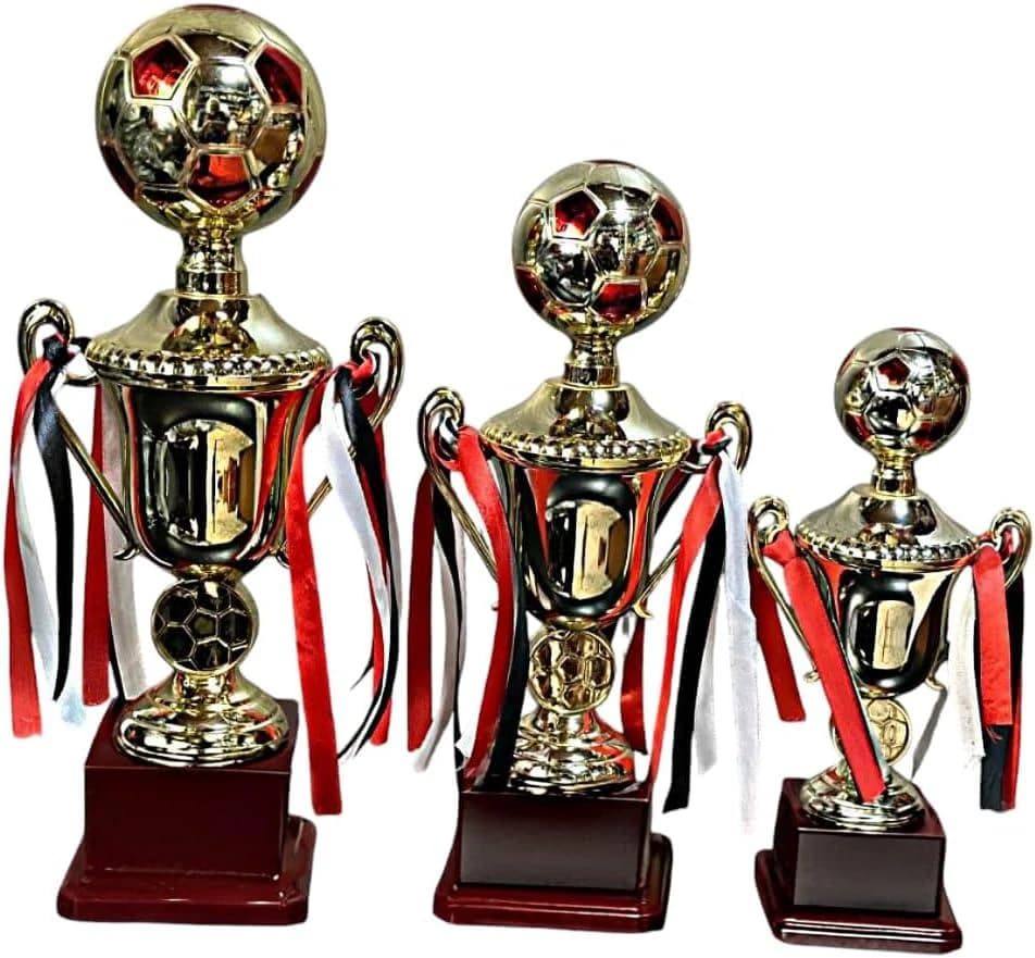 Commemorative Football Trophy - Award And Reward For Champions And Sports Fans, 