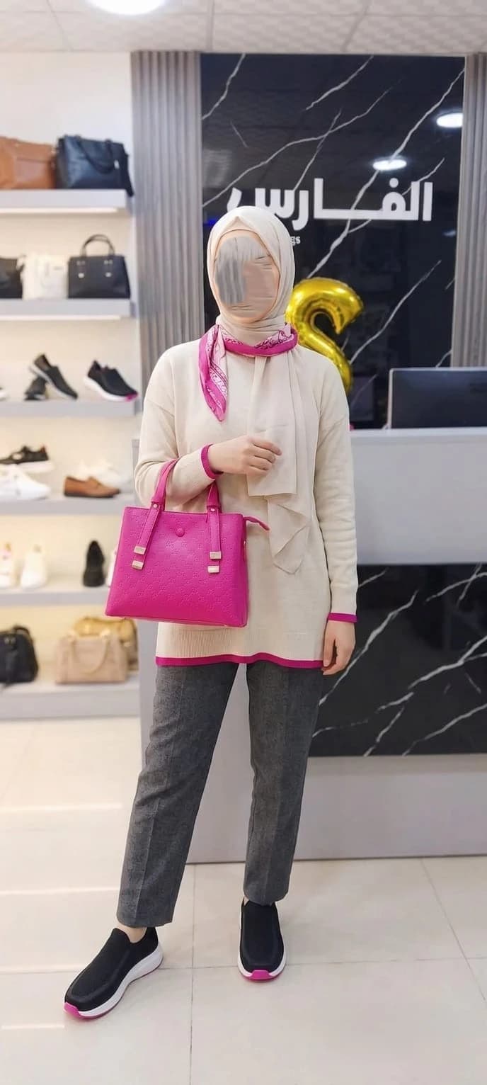 A classic-style handbag with top handles and gold-tone hardware for women.