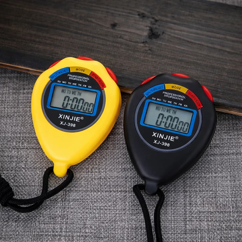 Digital Sports Stopwatch Portable Multifunction Chronograph Sports Timer 