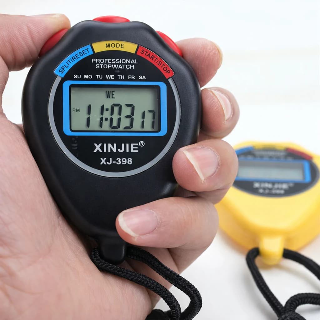 Digital Sports Stopwatch Portable Multifunction Chronograph Sports Timer 