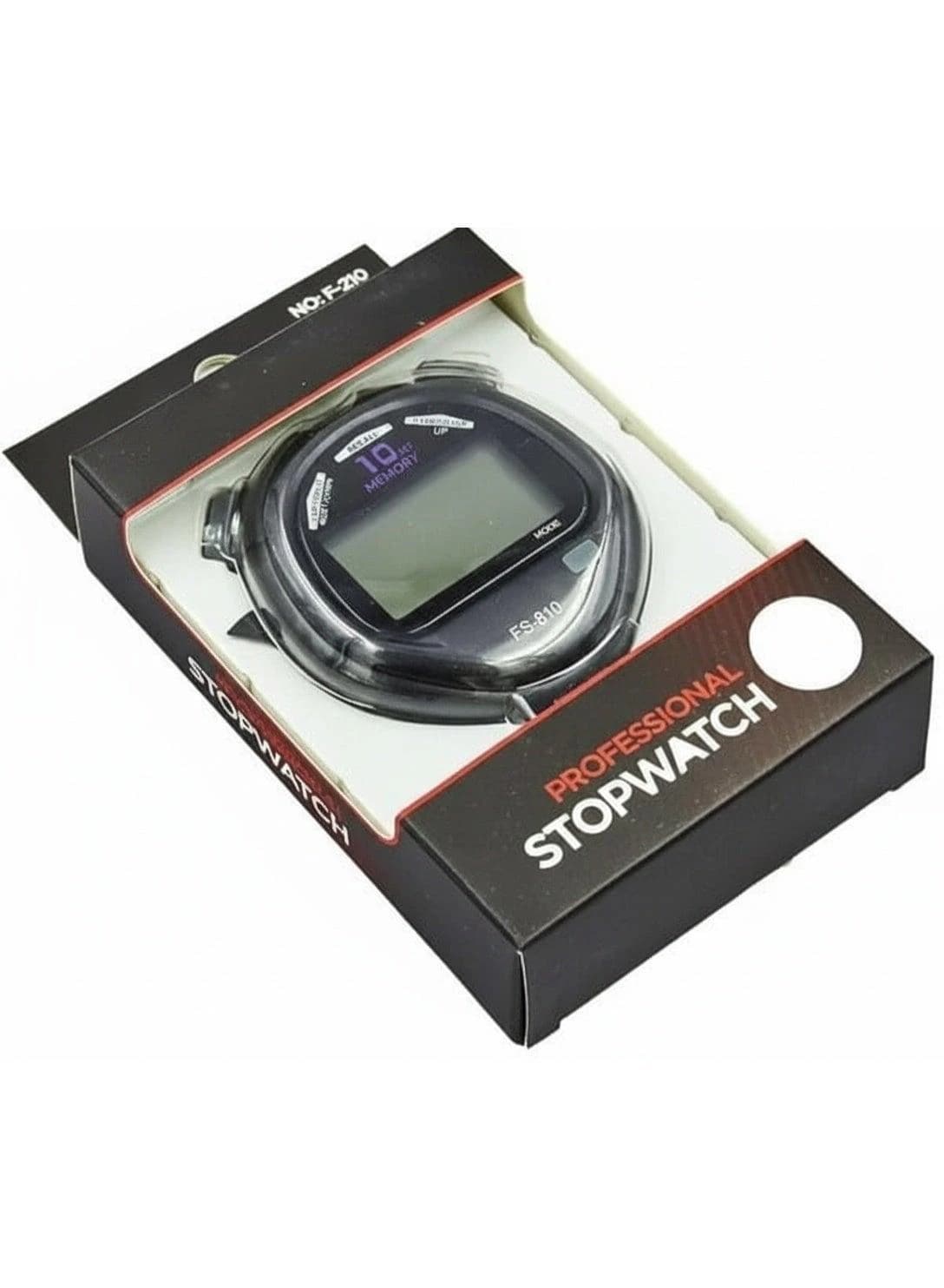 Digital Stopwatch, Electronic Stopwatch with 10 Memory Countdown, Multifunction 
