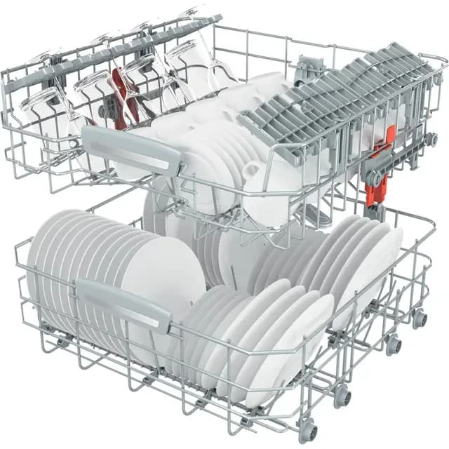 Ariston Dishwasher , 15 Persons Silver - LFO3P31WLX