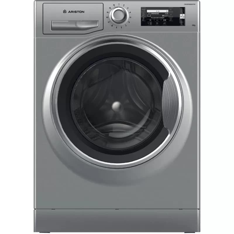 غسالة ملابس اريستون 11 كيلو فضي انفرتر موديل NLLCD 1165 SC AD EX