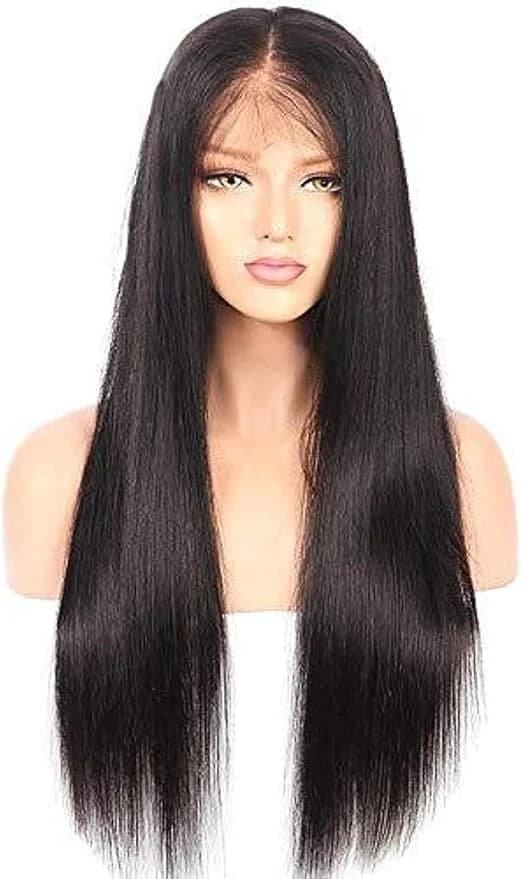 DILLARDS Lace Wig Human Hair Head Set