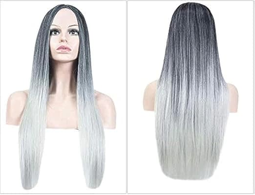 DILLARDS Cosplay Wig – Black & Grey Lolita Style