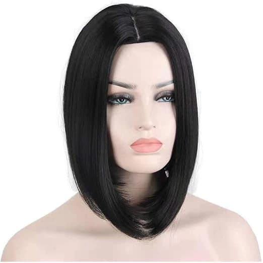 DILLARDS Short Wig J1105 – Wine Red Afro Style