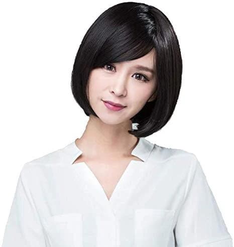 DILLARDS Short Straight Wave Wig – Heat Resistant Synthetic Hair