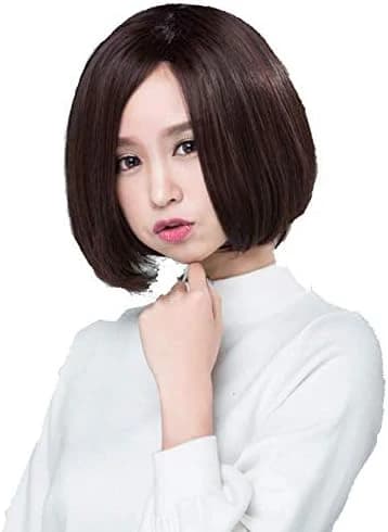 DILLARDS Short Straight Wave Wig – Heat Resistant Synthetic Hair