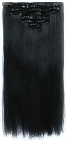 DILLARDS Fluffy 7-Piece Long Straight Hair Extensions