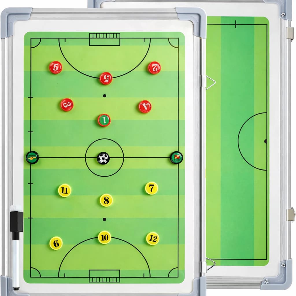 Double-sided magnetic football training board - Professional tactics board 