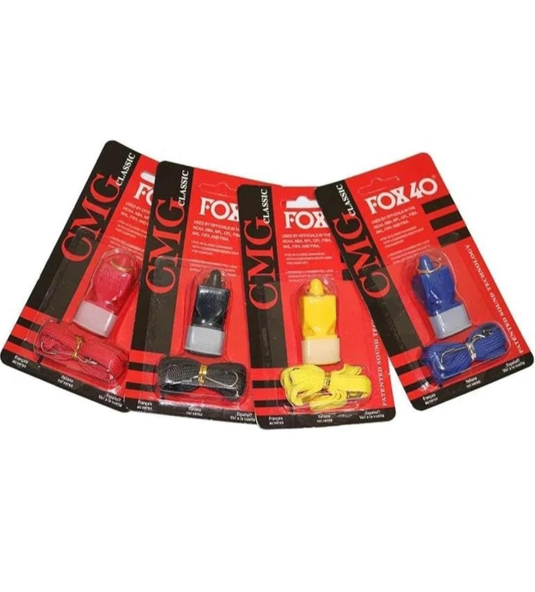 ee Whistle (Multicolored) - Portable Sports Whistle for Emergencies