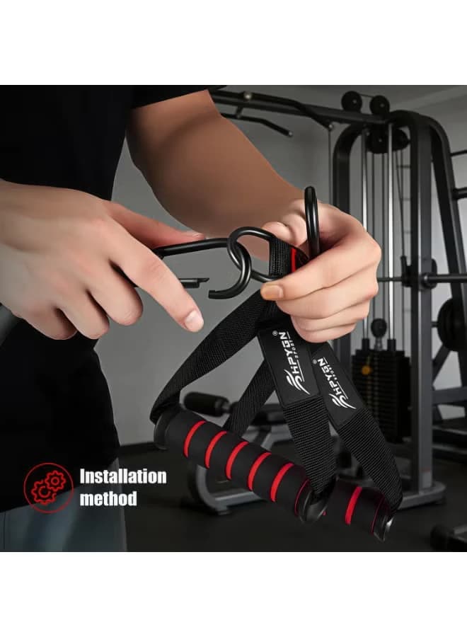 Exercise handles, resistance band handles, ricop cable accessories, sports cable