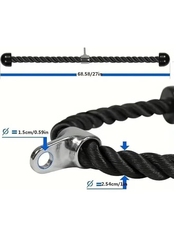 Exercise Pull Rope - 27 Inch Mesh Weave Sports Rope, Easy and Non-Slip, Exercise