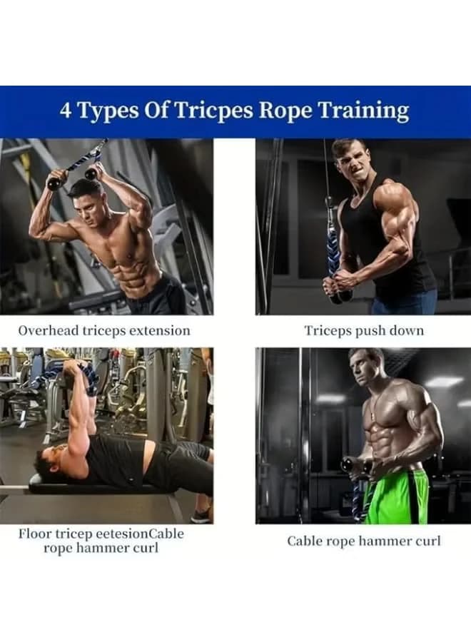 Exercise Pull Rope - 27 Inch Mesh Weave Sports Rope, Easy and Non-Slip, Exercise