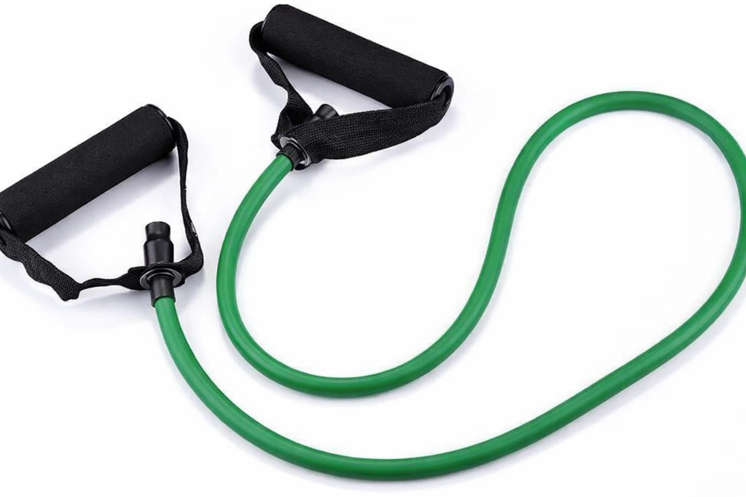 Fitness Exercise Resistance Band with Door Anchor 15-20lbs - Green