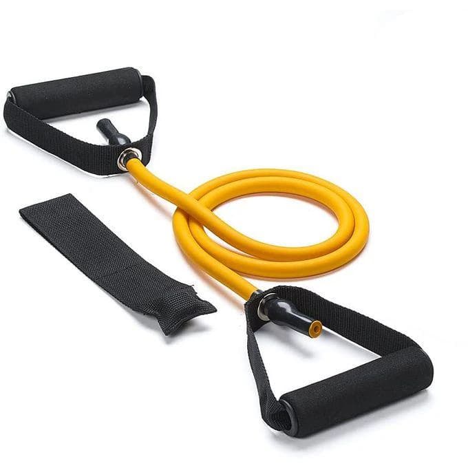 Fitness Exercise Resistance Band with Door Anchor 40-45 lbs Orange ( Color may v