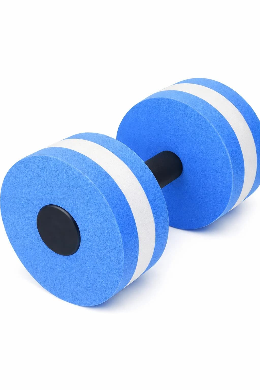 Foam Dumbbell Water Weights Swimming Exercise Fitness Tool (1 Piece - Multicolor
