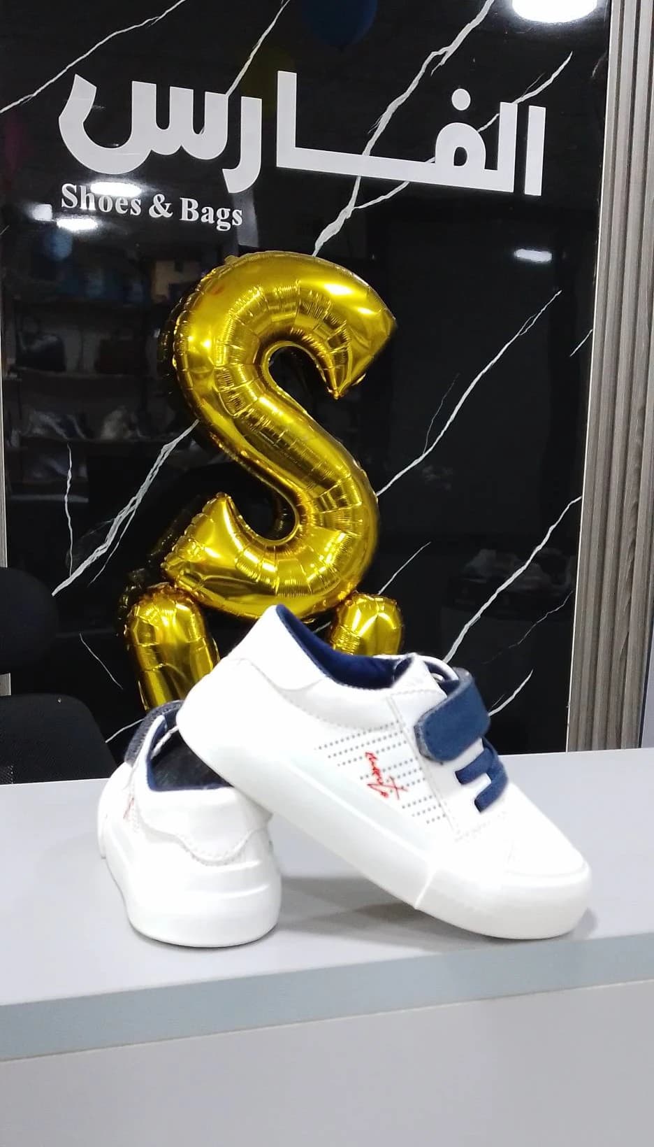 238 Signature Leather Flat Shoes for Kids