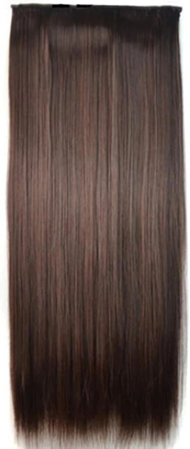 DILLARDS Long Straight Hair Extension Wig