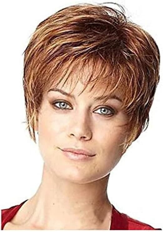 DILLARDS Short Kinky Curly Wig – Gradient Color