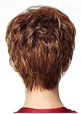 DILLARDS Short Kinky Curly Wig – Gradient Color