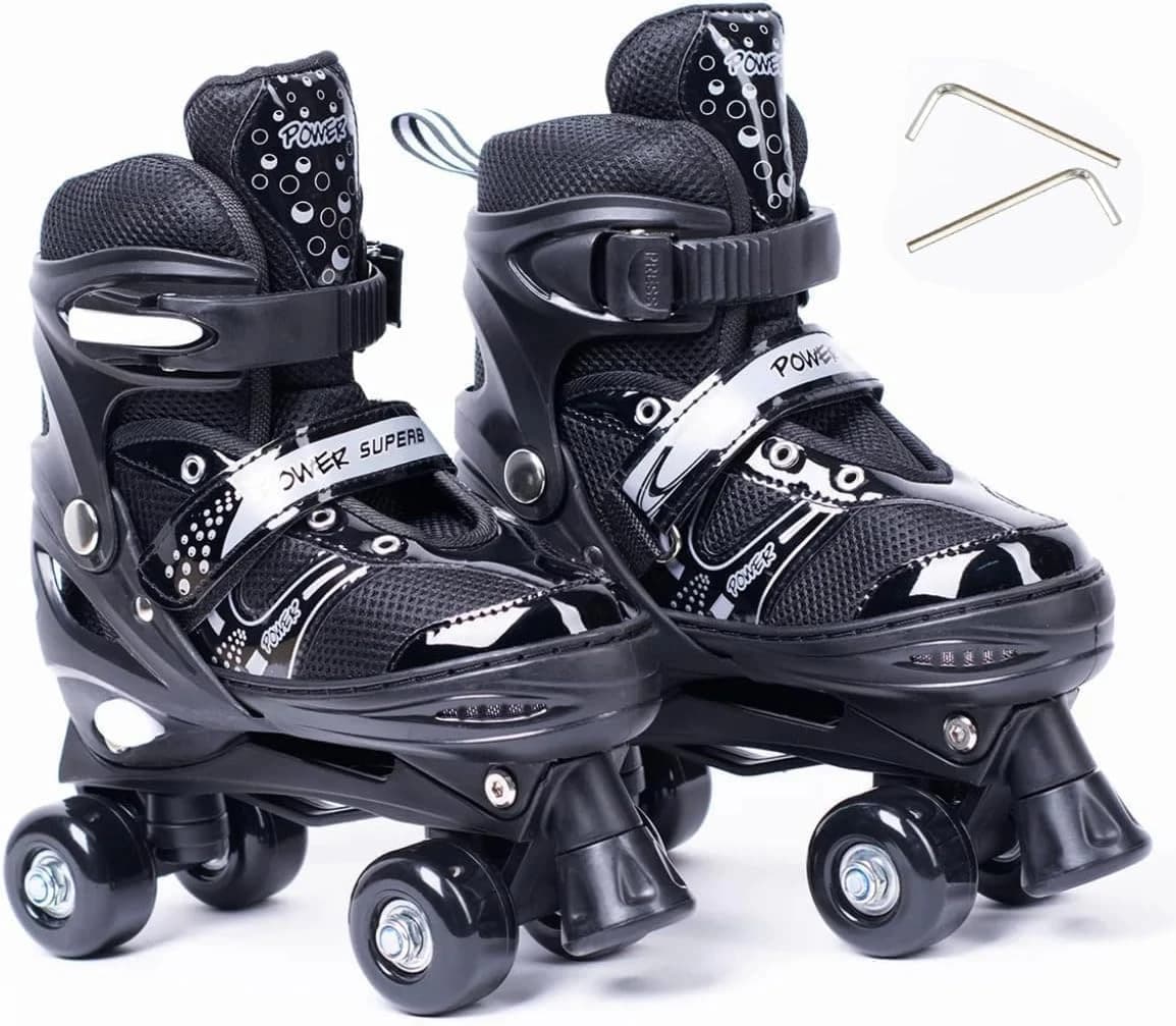 Four-wheeled skates for racers, learn easily with agile and inexpensive wheels 