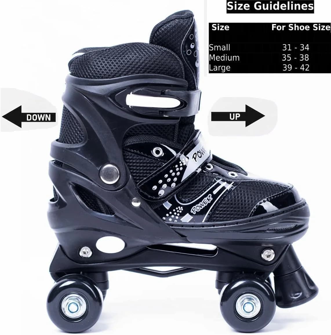 Four-wheeled skates for racers, learn easily with agile and inexpensive wheels 