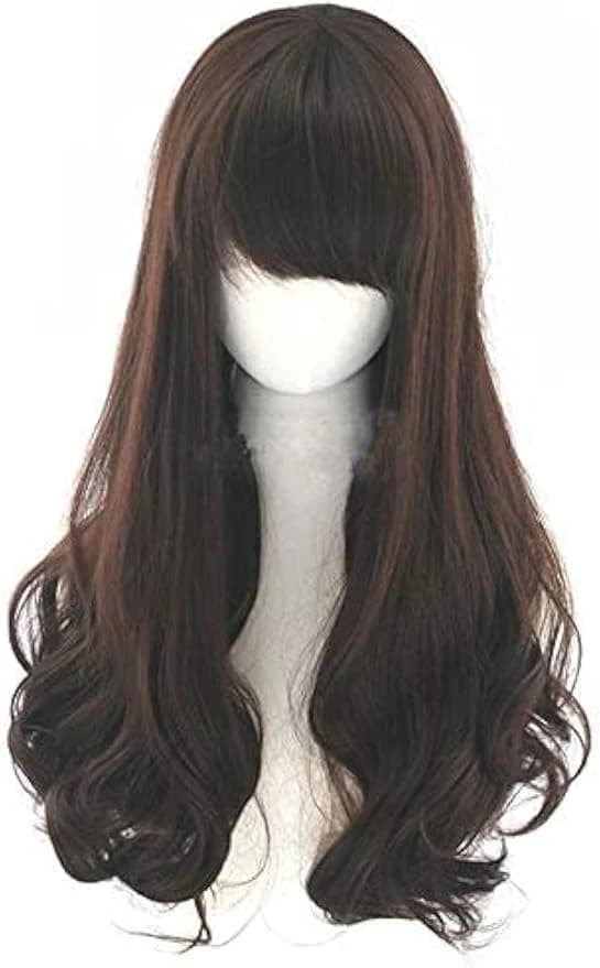DILLARDS Long Curly Wig – Chocolate Brown