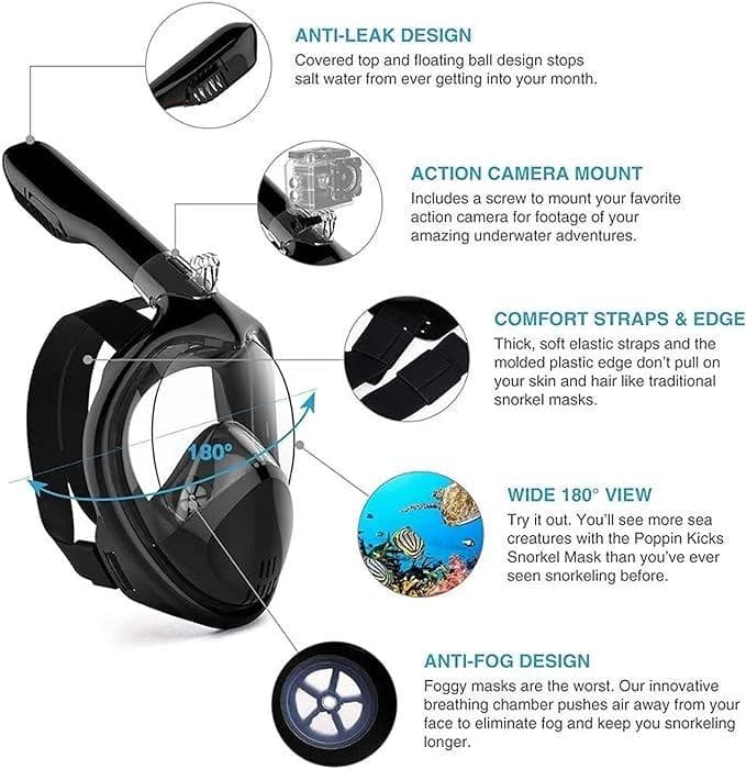 Full Face Diving Mask for Underwater Adventures